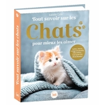 Couverture de la bible illustrée Tout savoir sur les chats Isabelle Collin