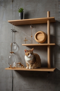 Meubles Muraux pour Chats de Luxe