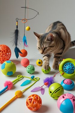 Jouets pour les chats et chattons