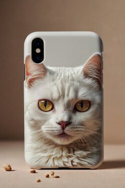 Coques pour mobiles avec motifs de chat