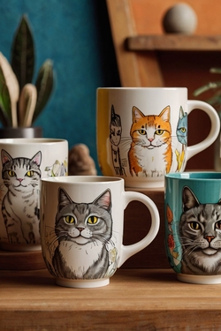 Mugs et tasses avec des motifs de Chat