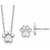 Détail chaîne et fermoir mousqueton collier patte argent 925