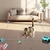 Jouet interactif ITSHINY pour chat en forme de souris sur piste personnalisable