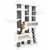 Arbre à chat XXL Petrebels Siberian 200 Off White pour grands chats Maine Coon.
