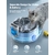 Fontaine à eau chat pratique sans câble avec autonomie longue