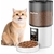 distributeur croquettes automatique blanc