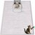 Tapis silicone blanc premium Bartuke pour sol propre