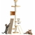 arbre à chat bois clair intérieur moderne