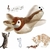 Oiseau électrique chat appartement design innovant anti-stress.