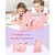 Coque motif chat rose