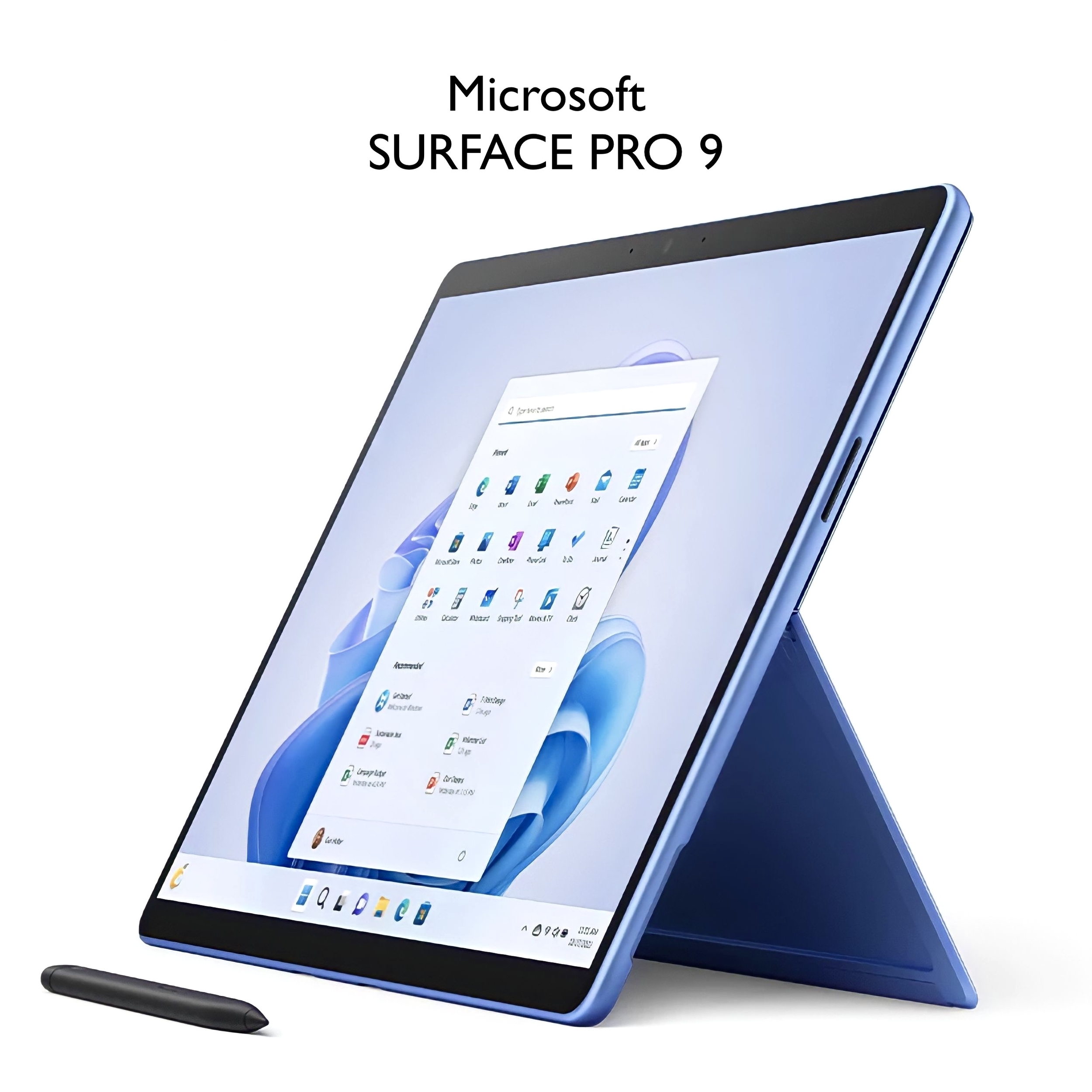 Omnpak Coque pour Microsoft Surface Pro 9, avec Support de Stylet