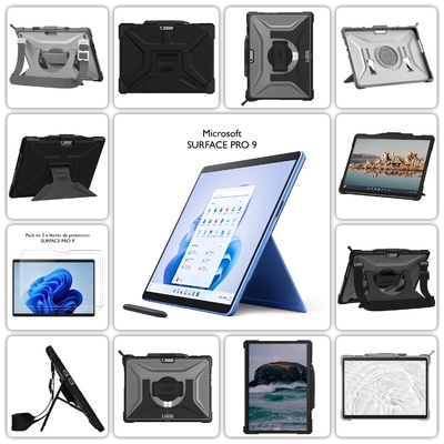 Acheter en ligne EG Housse (13, Surface Pro 9, Univers, Noir) à