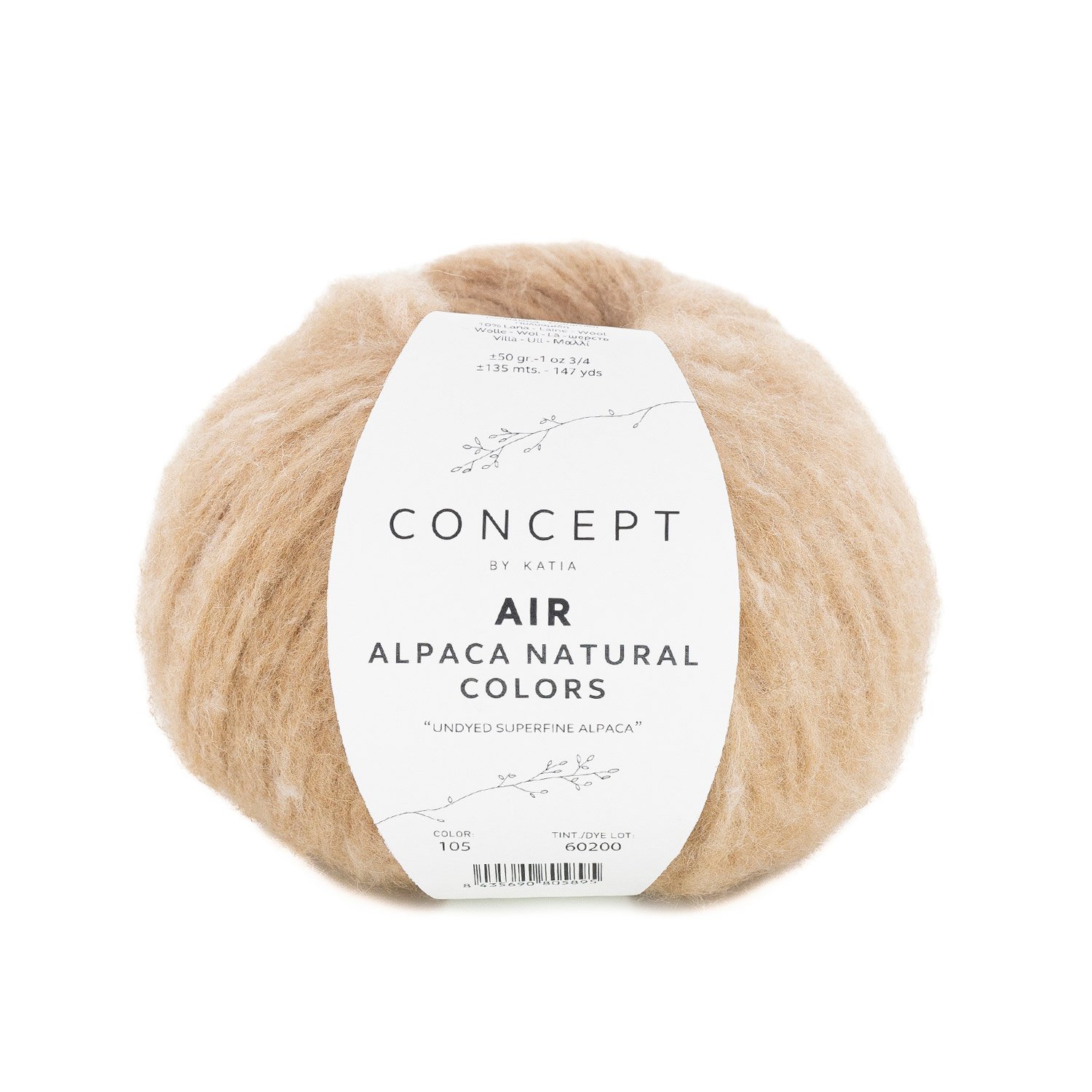 AIR ALPACA NATURALS COLORS
