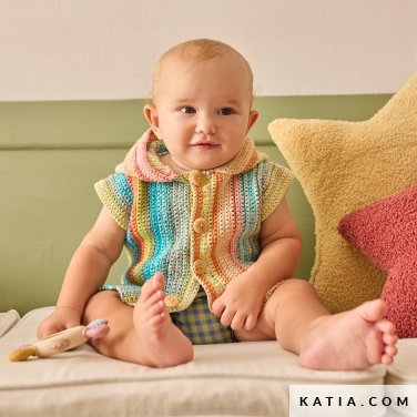 modèle gilet bébé