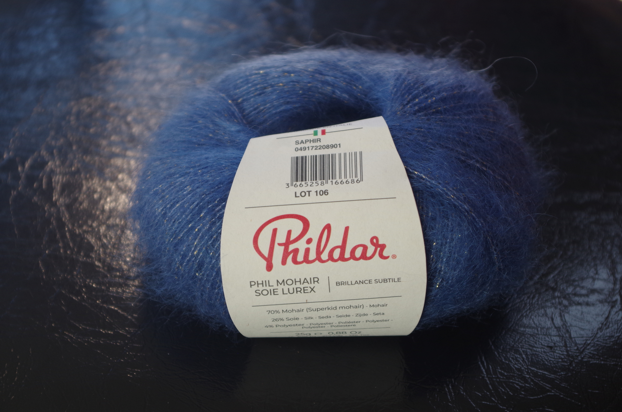 PHIL MOHAIR SOIE LUREX