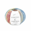 funny socks 155 orange clair bleu jaune