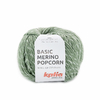 basic merino pop corn 108 vert militaire