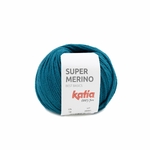 super merino 18 bleu vert