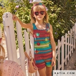 modele combinaison fille au crochet