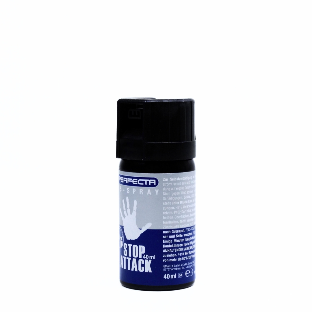 spray de défense 40 ml gaz cs
