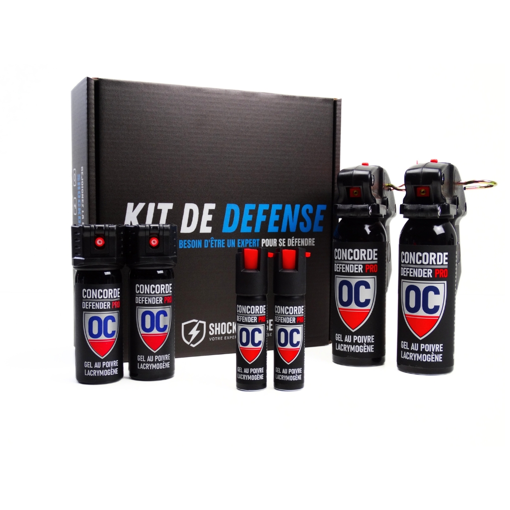Kit de défense Pepper bombe poivre