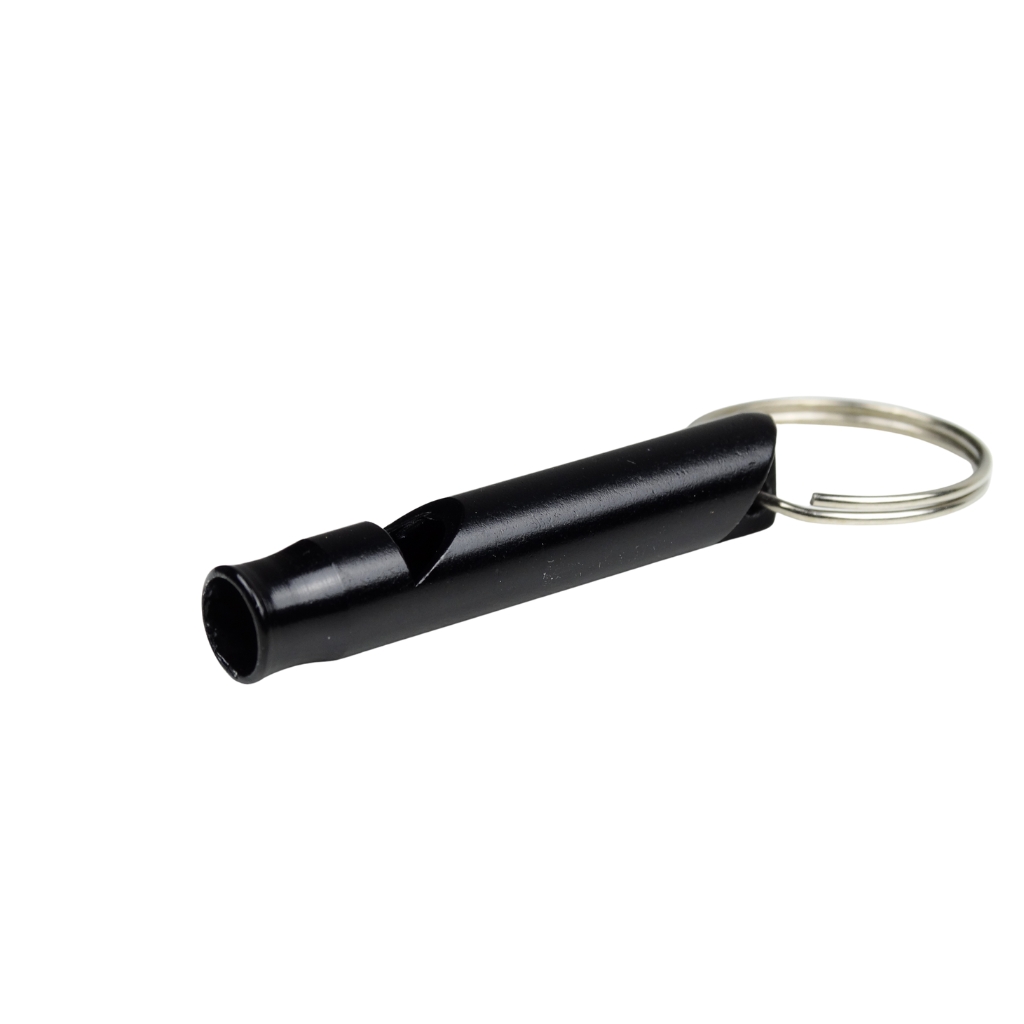 Mini Sifflet dalerte puissant 4.5 cm noir