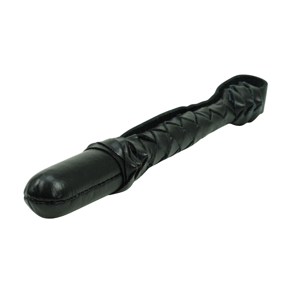 matraque cuir acier