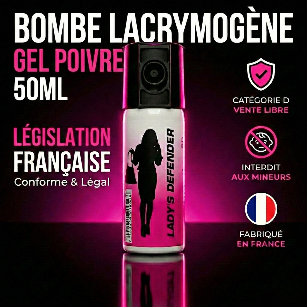 bombe poivre femme