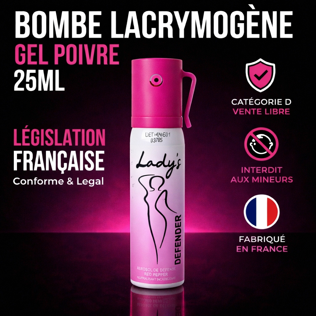 spray poivre femme legal