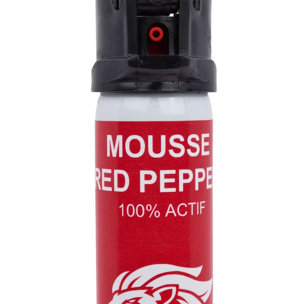 bombe de défense Mousse poivre 75 ml