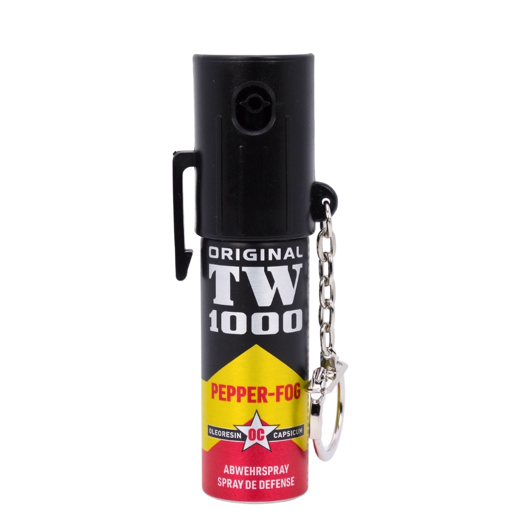 Mini bombe lacrymogène porte-clé 15ml Gaz Poivre - tw1000