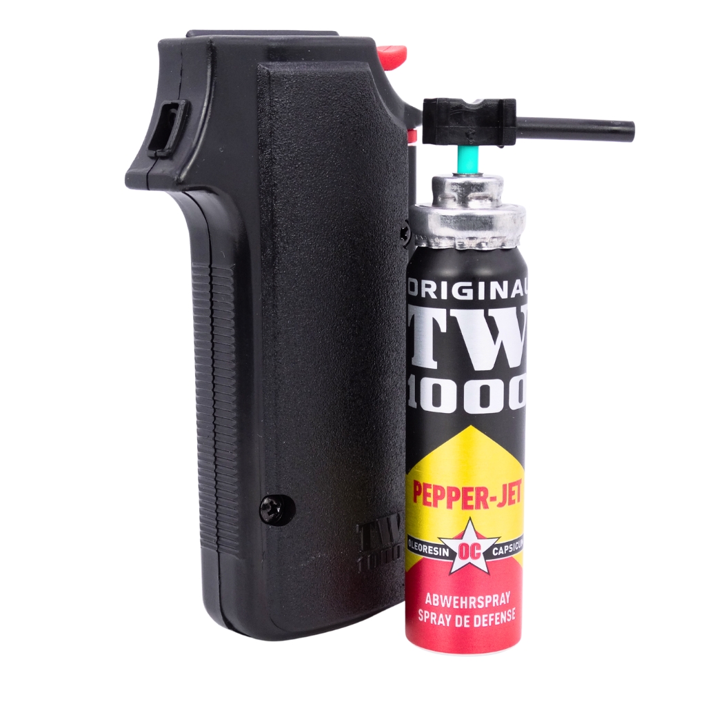 Pistolet Lacrymogène Poivre Jet Liquide Rechargeable