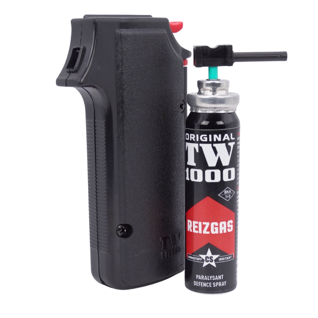 Pistolet Lacrymogène gaz cs Rechargeable 20ml