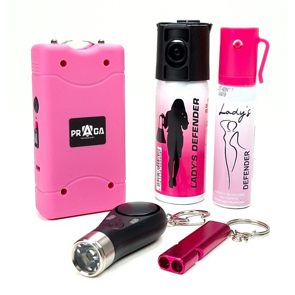Kit auto-défense femme Ladys shock