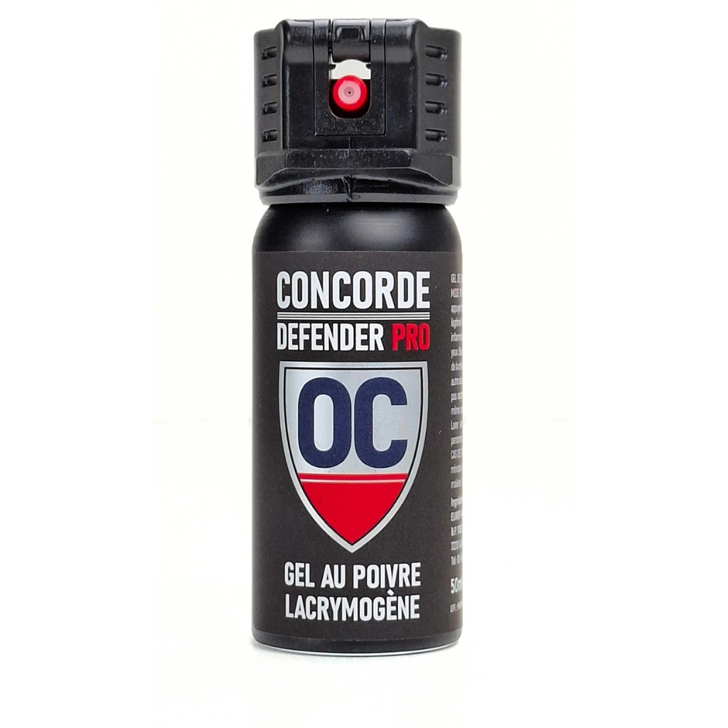 Bombe au poivre 50 ml concorde defender pro