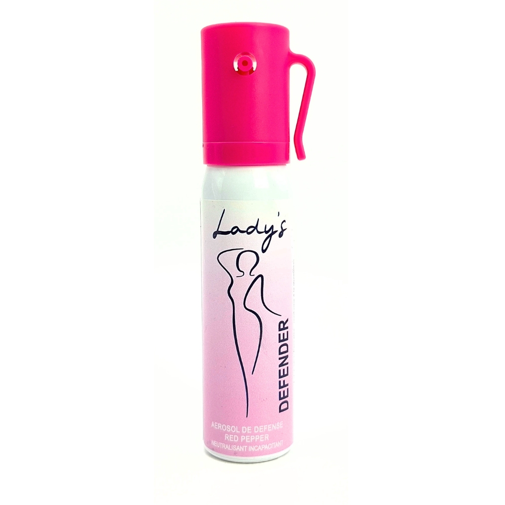 Bombe de défense Femme 25 ml gel poivre