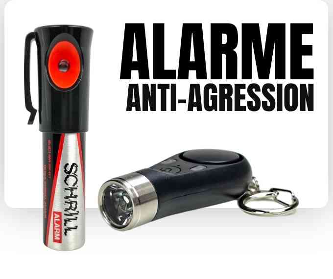 Alarme antiagression personnelle catégorie D