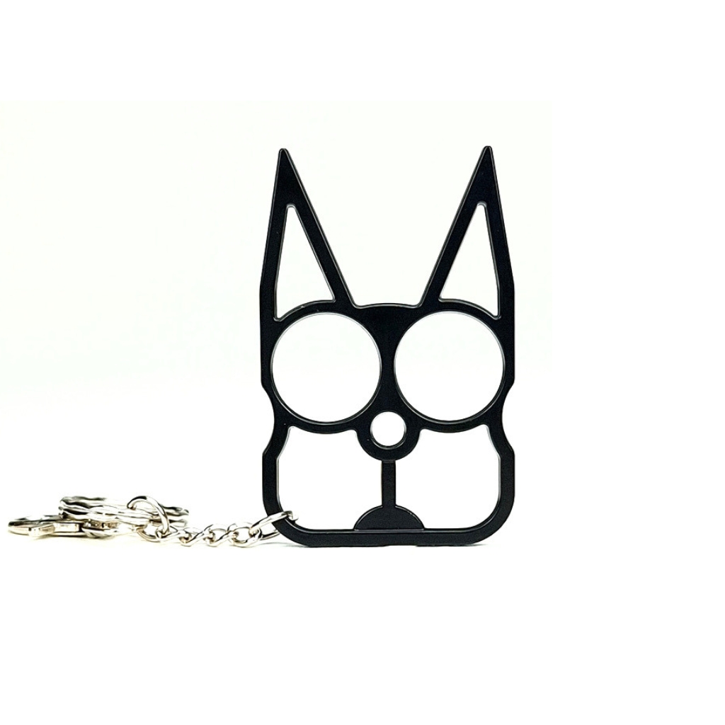Poing Américain pour femme - chat noir