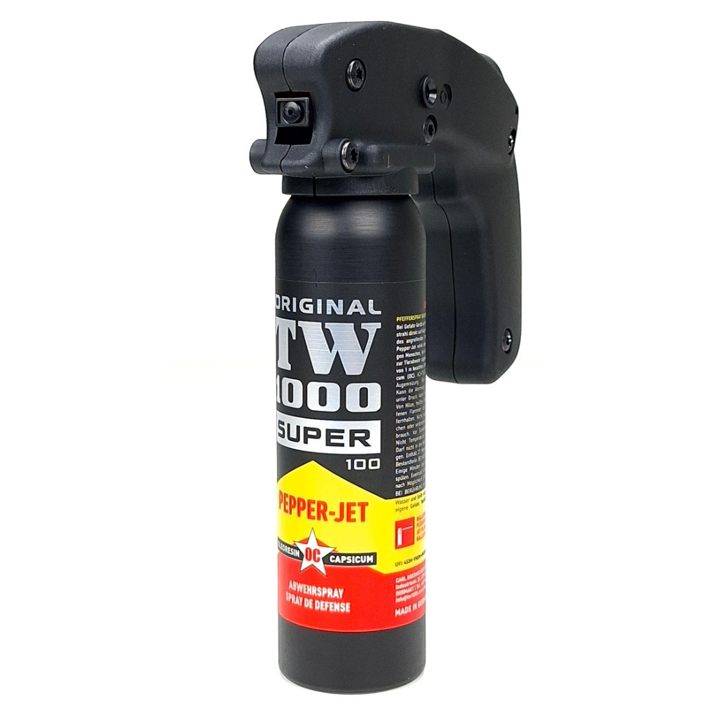 Bombe lacrymogène puissante poivre Jet 100 ml poignée pistolet tw1000