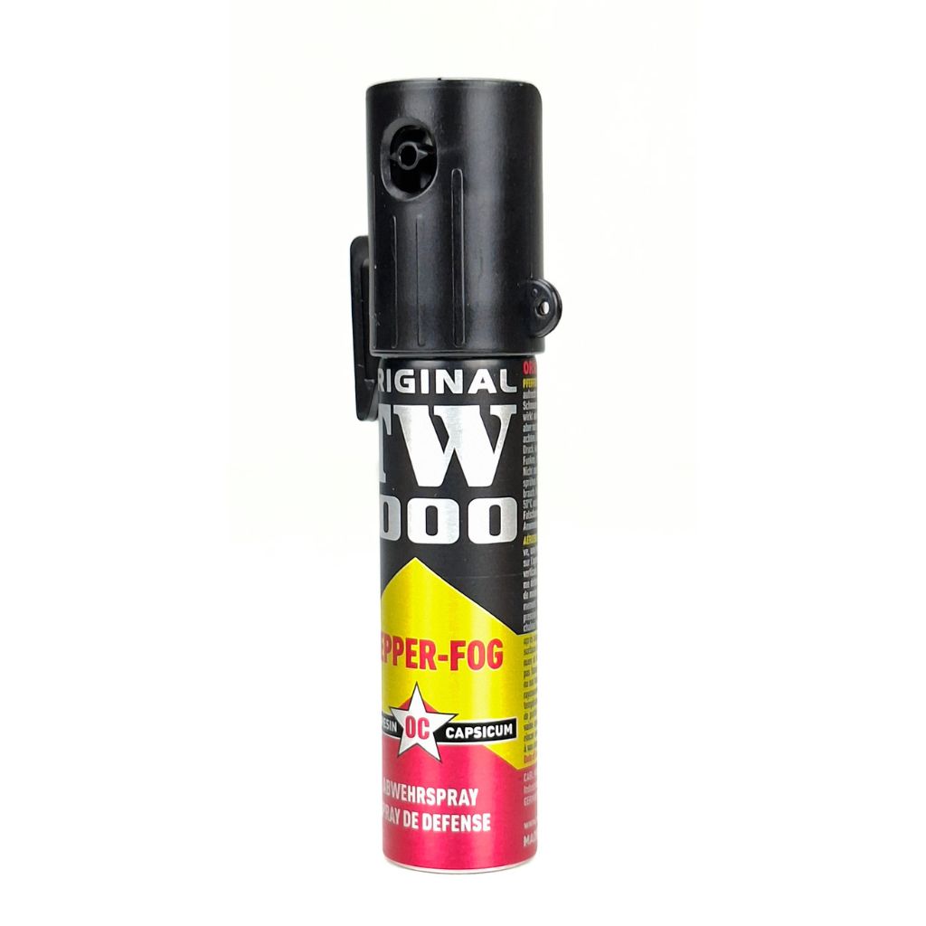 Bombe lacrymogène 20 ml gaz poivre TW1000 format mini compact