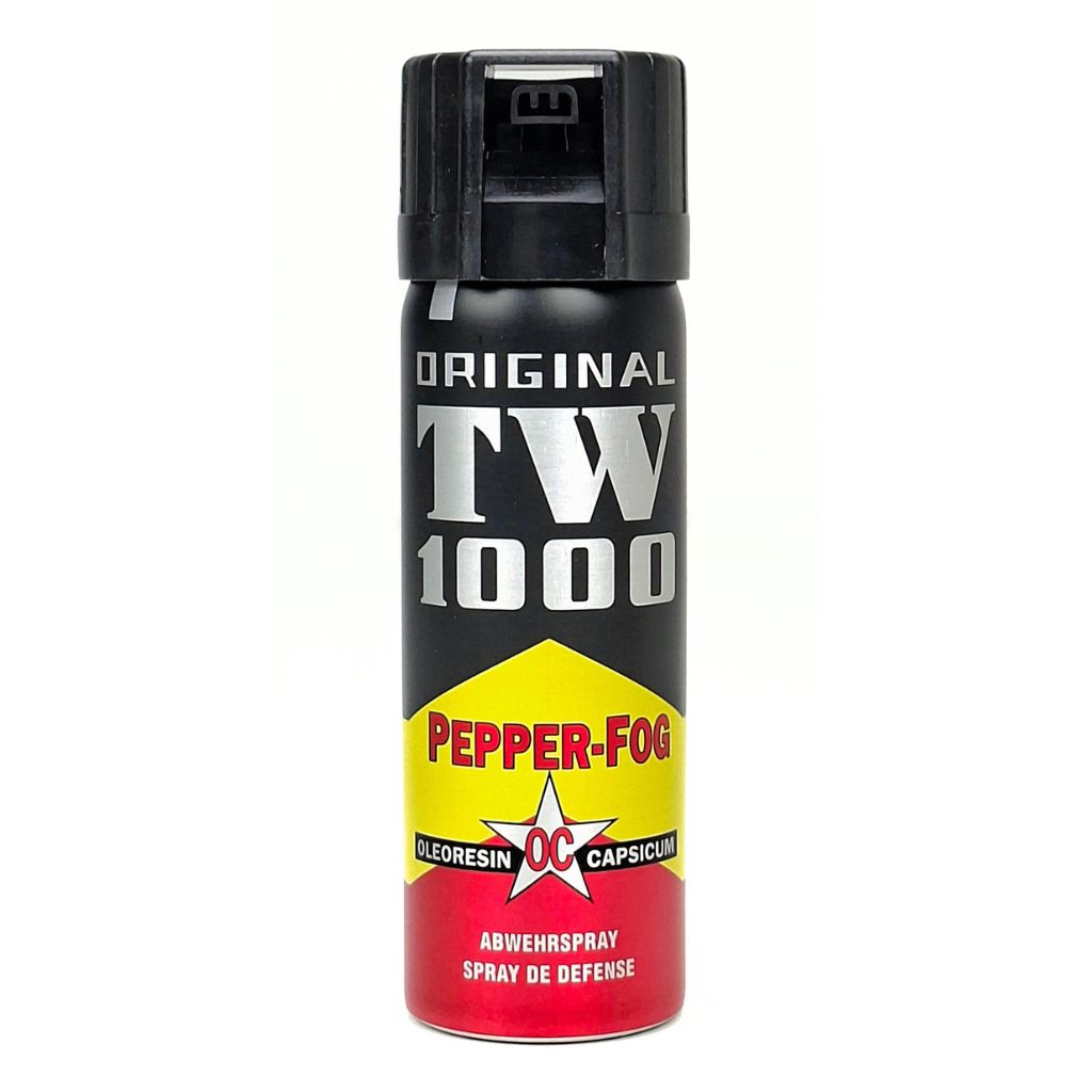 Bombe lacrymogène 63 ml gaz poivre TW1000 longue portée