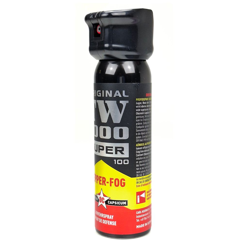 Bombe lacrymogène gaz poivre TW1000 100 ml