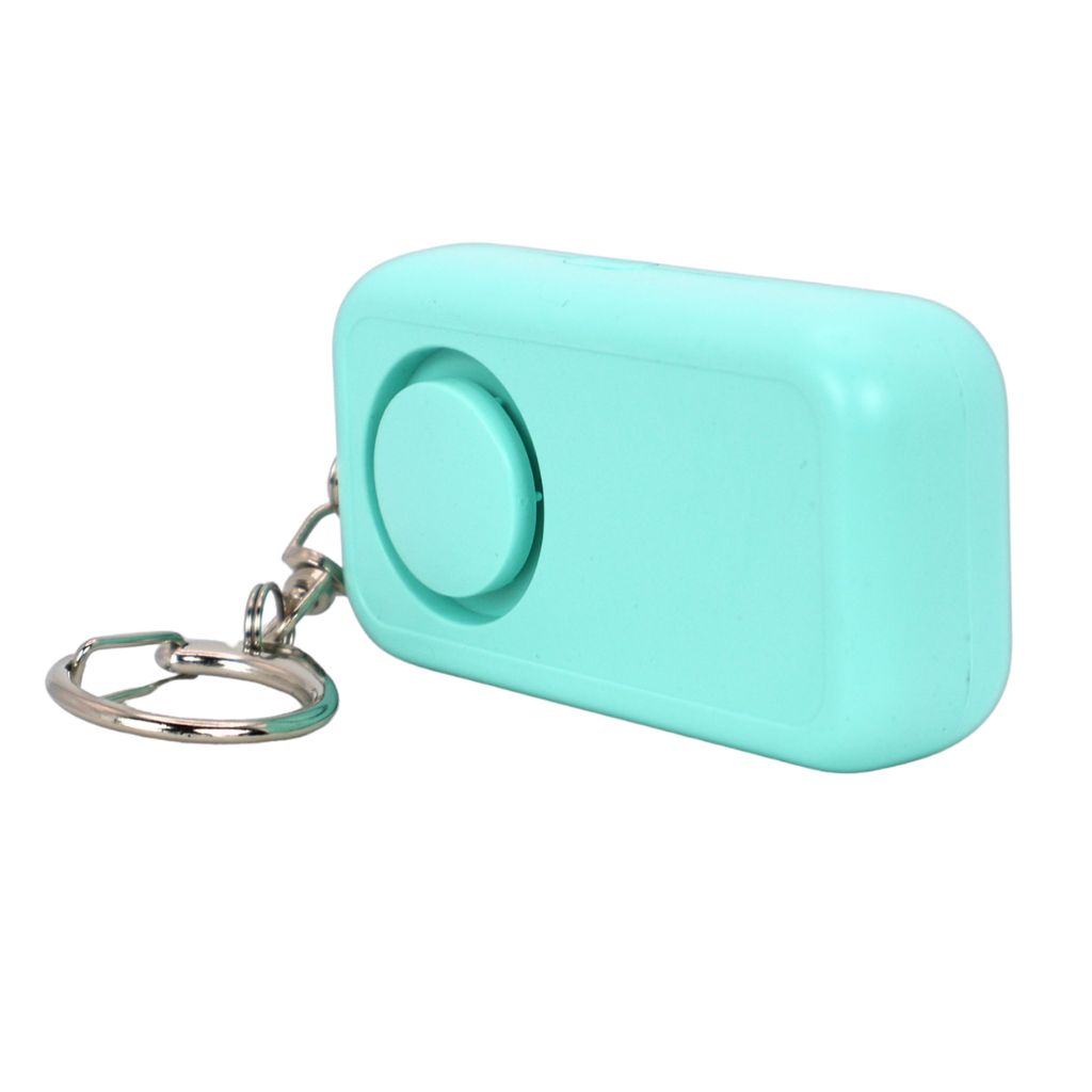 Mousqueton et port USB-C de lalarme individuelle AlertShock verte