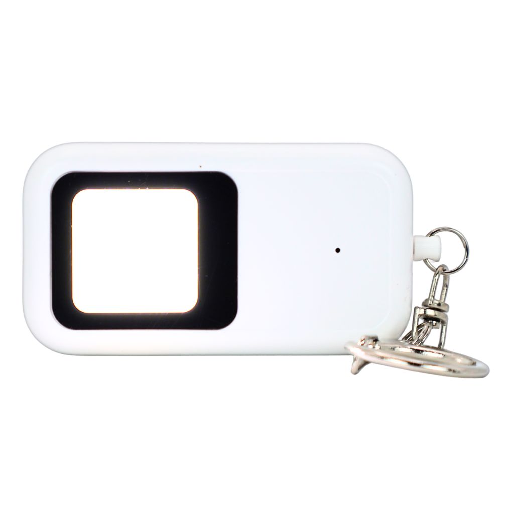 Alarme sonore porte-clé 130db AlertShock avec lampe allumée