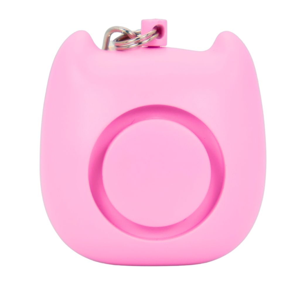 Alarme personnelle enfant rose rechargeable