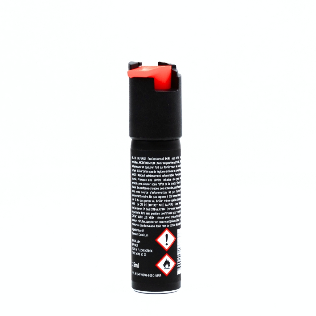 Spray lacrymogène poivre 25