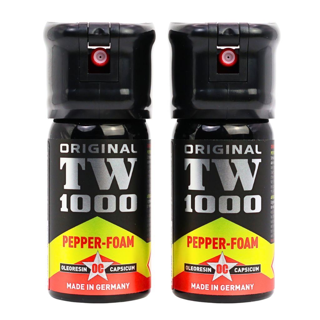 Lot x 2 Mini sprays mousse poivre TW1000 40 ml