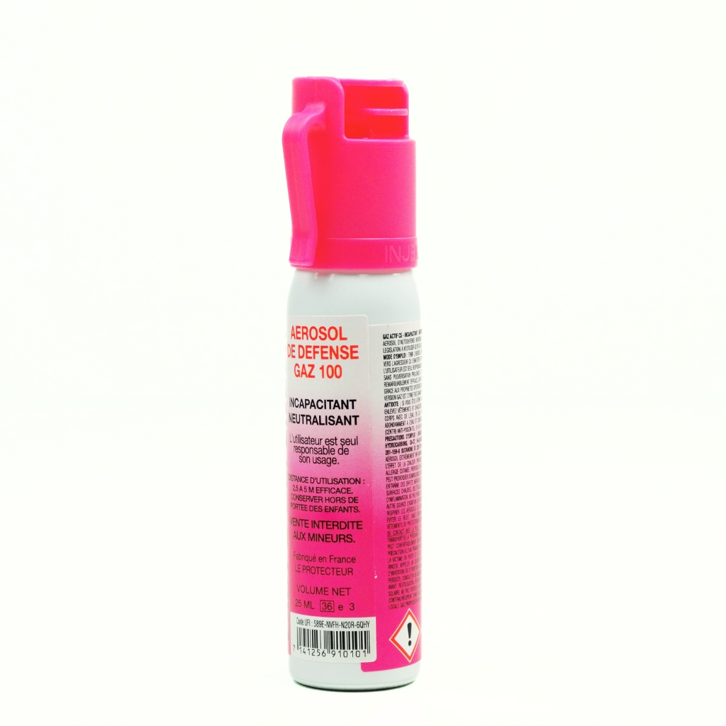 Spray lacrymogène femme