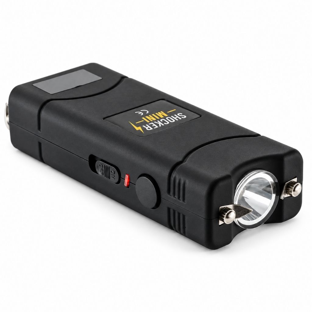mini shocker électrique 2,8 millions de volts avec lampe LED shockdefense