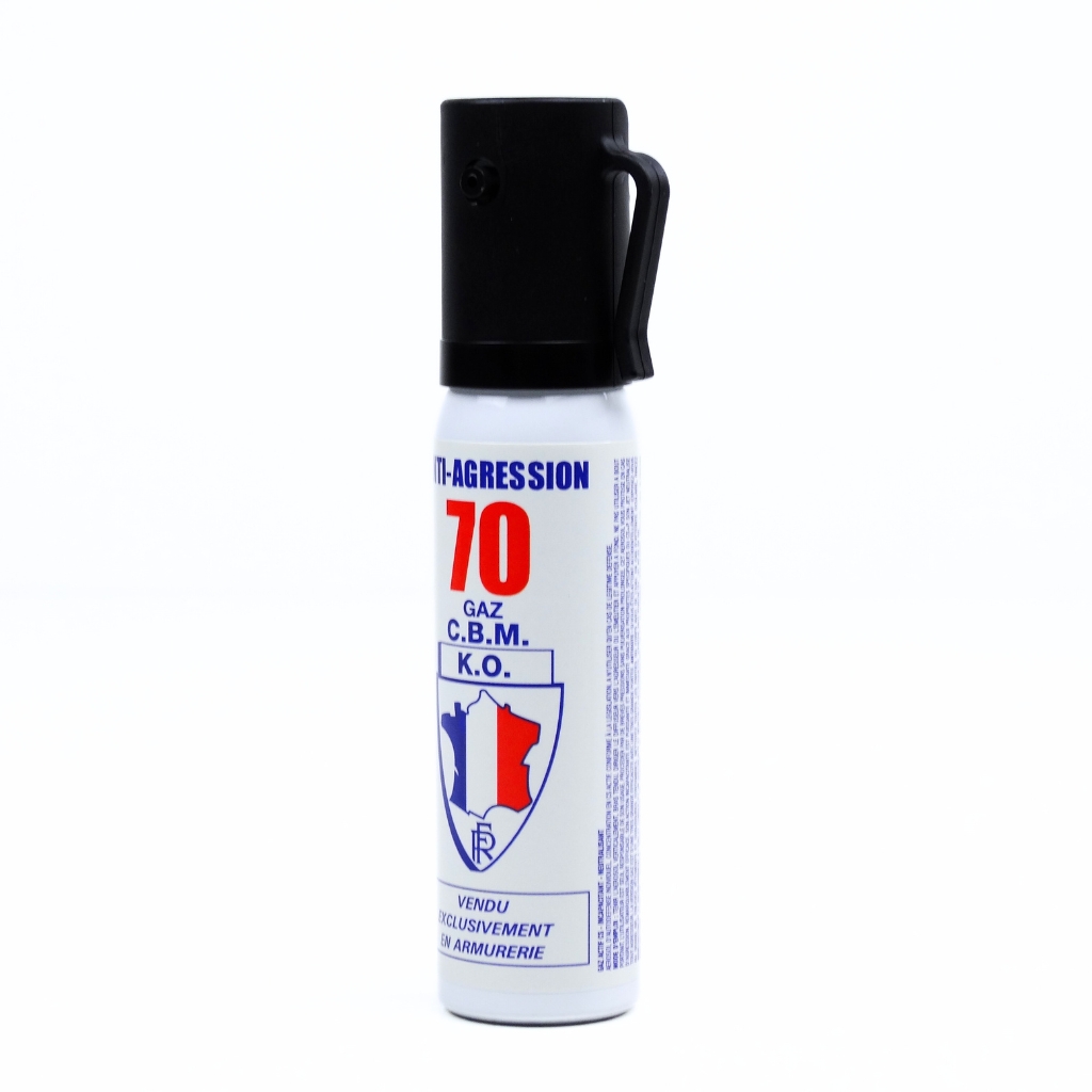 Bombe lacrymogène de poche gaz